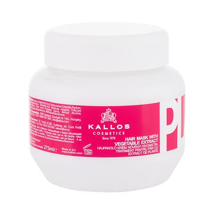 Kallos Cosmetics Placenta dámská maska pro suché a poškozené vlasy 275 ml pro ženy