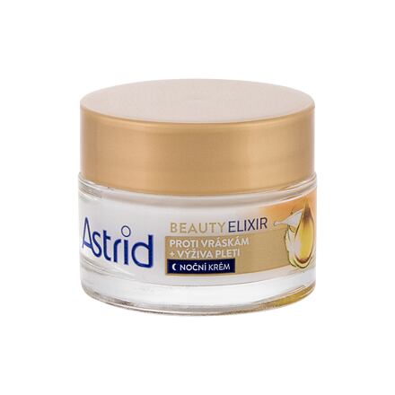 Astrid Beauty Elixir dámský vyživujicí noční krém proti vráskám 50 ml pro ženy