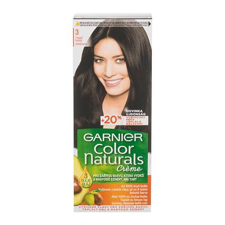 Garnier Color Naturals Créme dámská permanentní zářivá barva na vlasy 40 ml odstín hnědá pro ženy