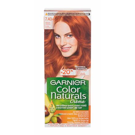 Garnier Color Naturals Créme dámská permanentní zářivá barva na vlasy 40 ml odstín oranžová pro ženy