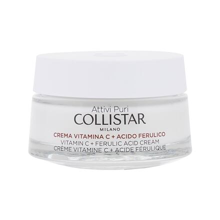Collistar Pure Actives Vitamin C + Ferulic Acid Cream dámský antioxidační pleťový krém 50 ml pro ženy