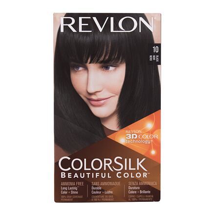 Revlon Colorsilk Beautiful Color dámská barva na vlasy na barvené vlasy 59.1 ml odstín černá pro ženy