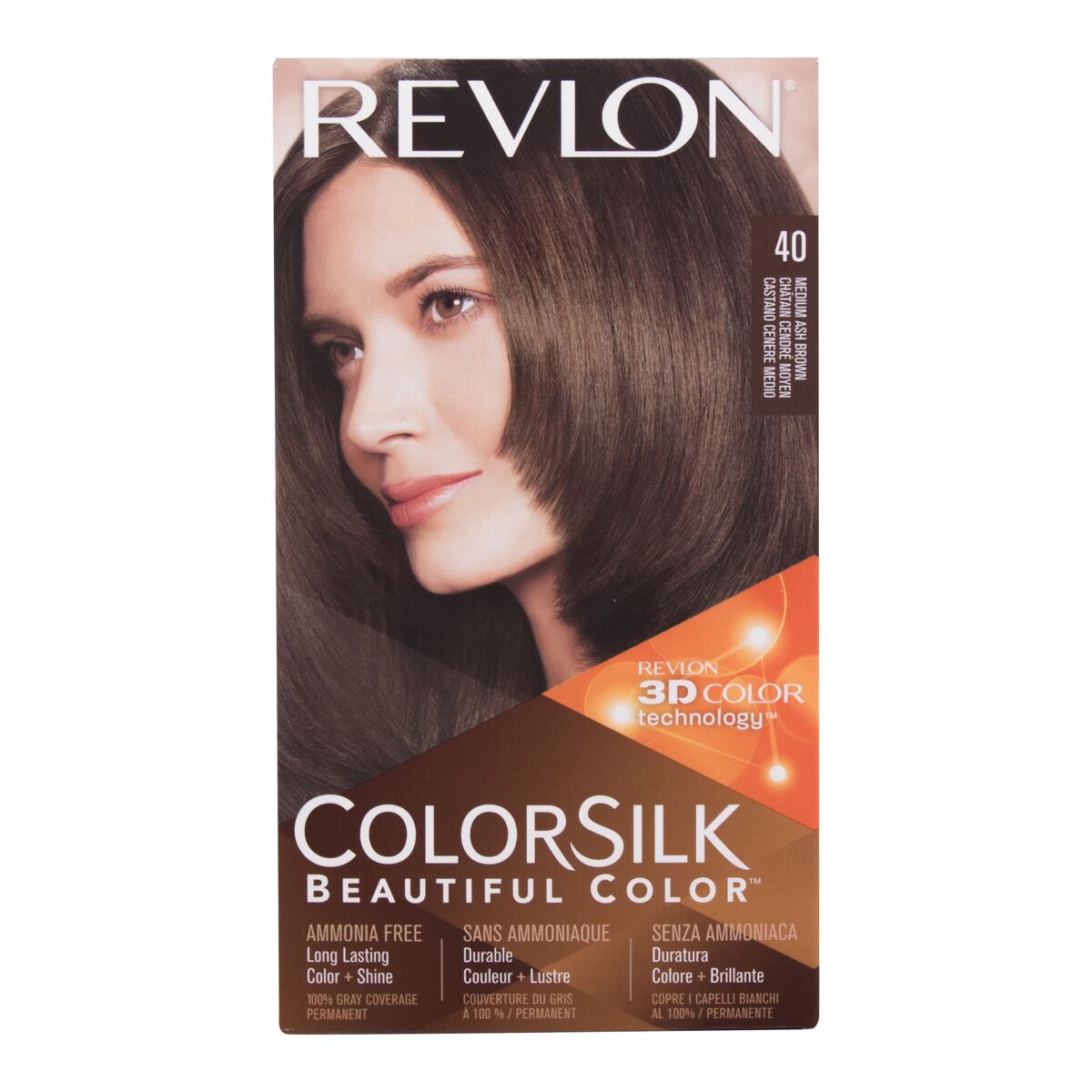 Revlon Colorsilk Beautiful Color dámská barva na vlasy na barvené vlasy 59.1 ml odstín hnědá pro ženy