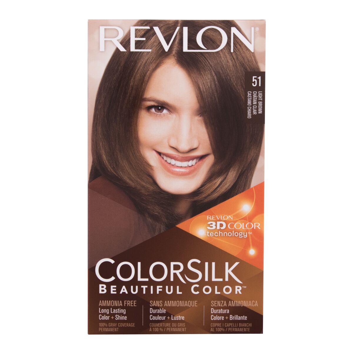 Revlon Colorsilk Beautiful Color dámská barva na vlasy na barvené vlasy 59.1 ml odstín hnědá pro ženy