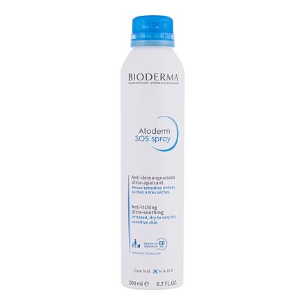 BIODERMA Atoderm SOS Spray unisex tělový sprej pro podrážděnou suchou až velmi suchou pokožku 200 ml unisex