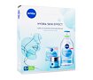 Pleťový gel Nivea Hydra Skin Effect Gift Set 50 ml poškozená krabička Kazeta