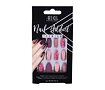Umělé nehty Ardell Nail Addict Premium 24 ks Chrome Pink Foil