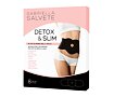 Pro zeštíhlení a zpevnění Gabriella Salvete Detox & Slim Black Slimming Belly Patch 8 ks