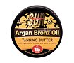 Opalovací přípravek na tělo Vivaco Sun Argan Bronz Oil Tanning Butter SPF15 200 ml