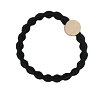 Gumička na vlasy By Eloise London Letter Charms Gold H 1 ks Black