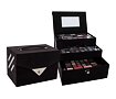 Dekorativní kazeta ZMILE COSMETICS Beauty Case Velvety Limited Grey 80,2 g