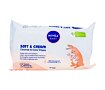 Čisticí ubrousky Nivea Baby Soft & Cream Cleanse & Care Wipes 57 ks