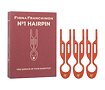 Spona do vlasů Fiona Franchimon Nº1 Hairpin 3 ks Ruby Red