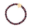 Gumička na vlasy By Eloise London Gold Star 1 ks Red White and Blue