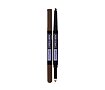 Tužka na obočí Maybelline Express Brow Satin Duo 0,71 g Medium Brown