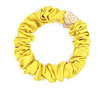 Gumička na vlasy By Eloise London Silk Scrunchie Gold Heart 1 ks Mellow Yellow