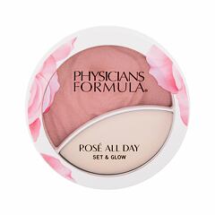 Rozjasňovač Physicians Formula Rosé All Day Set & Glow 10,3 g Brightening Rose