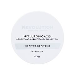 Maska na oči Revolution Skincare Hyaluronic Acid Hydrating Eye Patches 60 ks