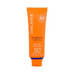 Opalovací přípravek na obličej Lancaster Sun Beauty Face Cream SPF50 50 ml