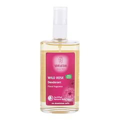 Deodorant Weleda Wild Rose 100 ml poškozená krabička