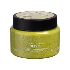 Tělový peeling The Body Shop Olive Exfoliating Cream Body Scrub 250 ml