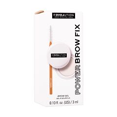 Gel a pomáda na obočí Revolution Relove Power Brow Fix 3 ml