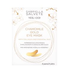 Maska na oči Gabriella Salvete Yes, I Do! Chamomile Gold Eye Mask 3 ks
