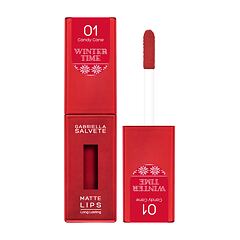 Rtěnka Gabriella Salvete Winter Time Matte Lips 4,5 ml 01 Candy Cane