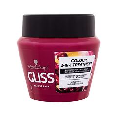 Maska na vlasy Schwarzkopf Gliss Colour Perfector 2-in-1 Treatment 300 ml