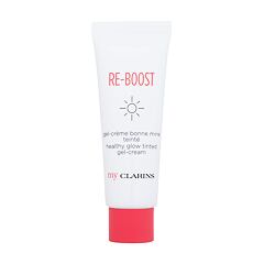 Denní pleťový krém Clarins Re-Boost Healthy Glow Tinted Gel-Cream 50 ml