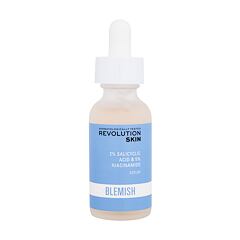 Pleťové sérum Revolution Skincare Blemish 2% Salicylic Acid & 5% Niacinamide Serum 30 ml