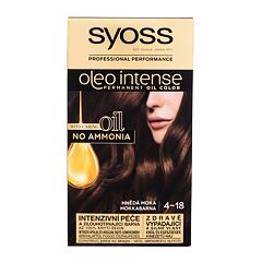 Barva na vlasy Syoss Oleo Intense Permanent Oil Color 50 ml 4-18 Mokka Brown