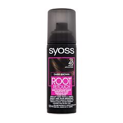 Barva na vlasy Syoss Root Retoucher Temporary Root Cover Spray 120 ml Dark Brown