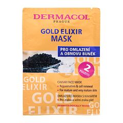 Pleťová maska Dermacol Gold Elixir 16 ml