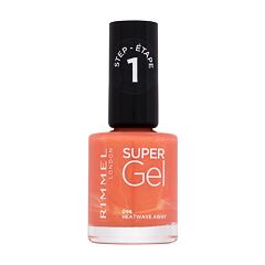 Lak na nehty Rimmel London Super Gel STEP1 12 ml 096 Heatwave Away