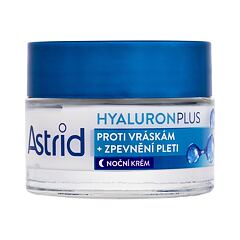 Noční pleťový krém Astrid Hyaluron 3D Antiwrinkle & Firming Night Cream 50 ml