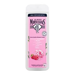 Sprchový krém Le Petit Marseillais Extra Gentle Shower Cream Organic Raspberry & Peony 400 ml
