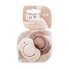 Dudlík LOVI Harmony Dynamic Soother Girl 3-6m 2 ks