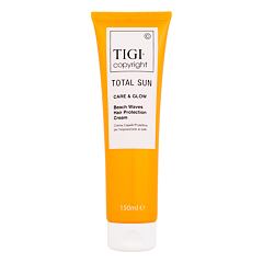 Bezoplachová péče Tigi Copyright Total Sun Care & Glow Beach Waves Hair Protection Cream 150 ml