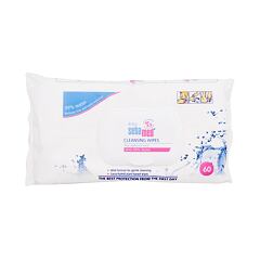 Čisticí ubrousky SebaMed Baby Cleansing Wipes With 99% Water 60 ks