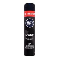 Antiperspirant Nivea Men Deep Black Carbon 48H 200 ml