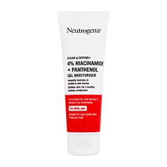 Pleťový gel Neutrogena Clear & Defend+ Gel Moisturiser 50 ml poškozená krabička