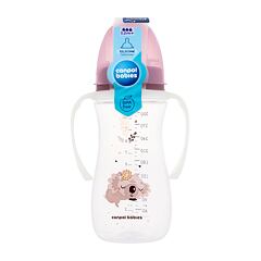Kojenecká lahev Canpol babies Sleepy Koala Easy Start Anti-Colic Bottle Pink 12m+ 300 ml