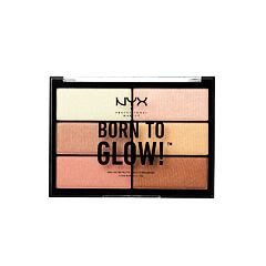 Rozjasňovač NYX Professional Makeup Born To Glow Highlighting Palette 28,8 g