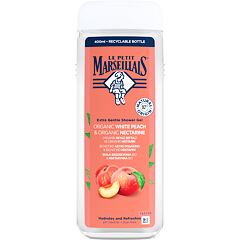 Sprchový gel Le Petit Marseillais Extra Gentle Shower Gel Organic White Peach & Organic Nectarine 400 ml