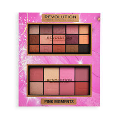 Tvářenka Makeup Revolution London Pink Moments Face & Eye Gift Set 16 g Kazeta