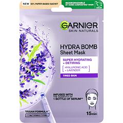 Pleťová maska Garnier SkinActive Moisture Bomb Super Hydrating + Anti-Fatigue 1 ks