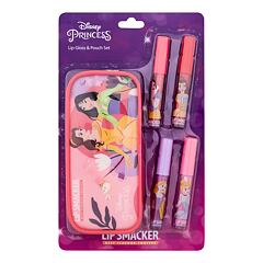 Lesk na rty Lip Smacker Disney Princess Lip Gloss & Pouch Set 6 ml Kazeta