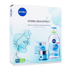 Pleťový gel Nivea Hydra Skin Effect Gift Set 50 ml poškozená krabička Kazeta