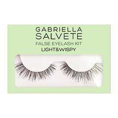 Umělé řasy Gabriella Salvete False Eyelash Kit Light & Wispy 1 ks